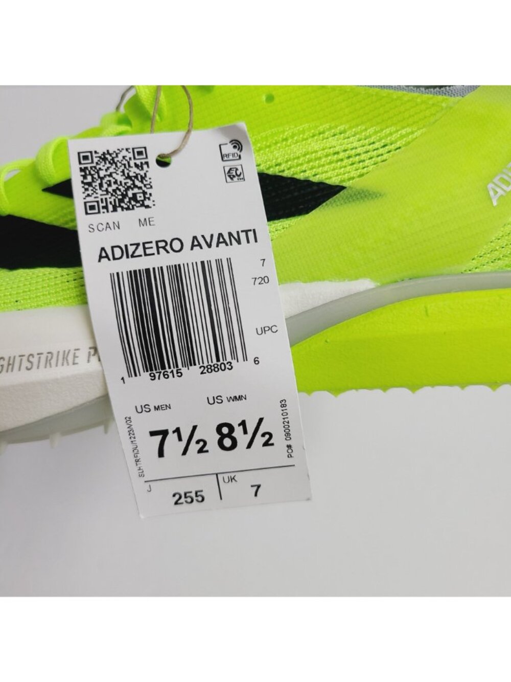 NEW Adidas Adizero Avanti Track & Field Shoes SPIKES IG1989 Size 7.5 #1 - Picture 8 of 9